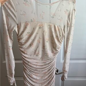 Worth Collective Camille Floral Long Sleeve Dress! Size medium
